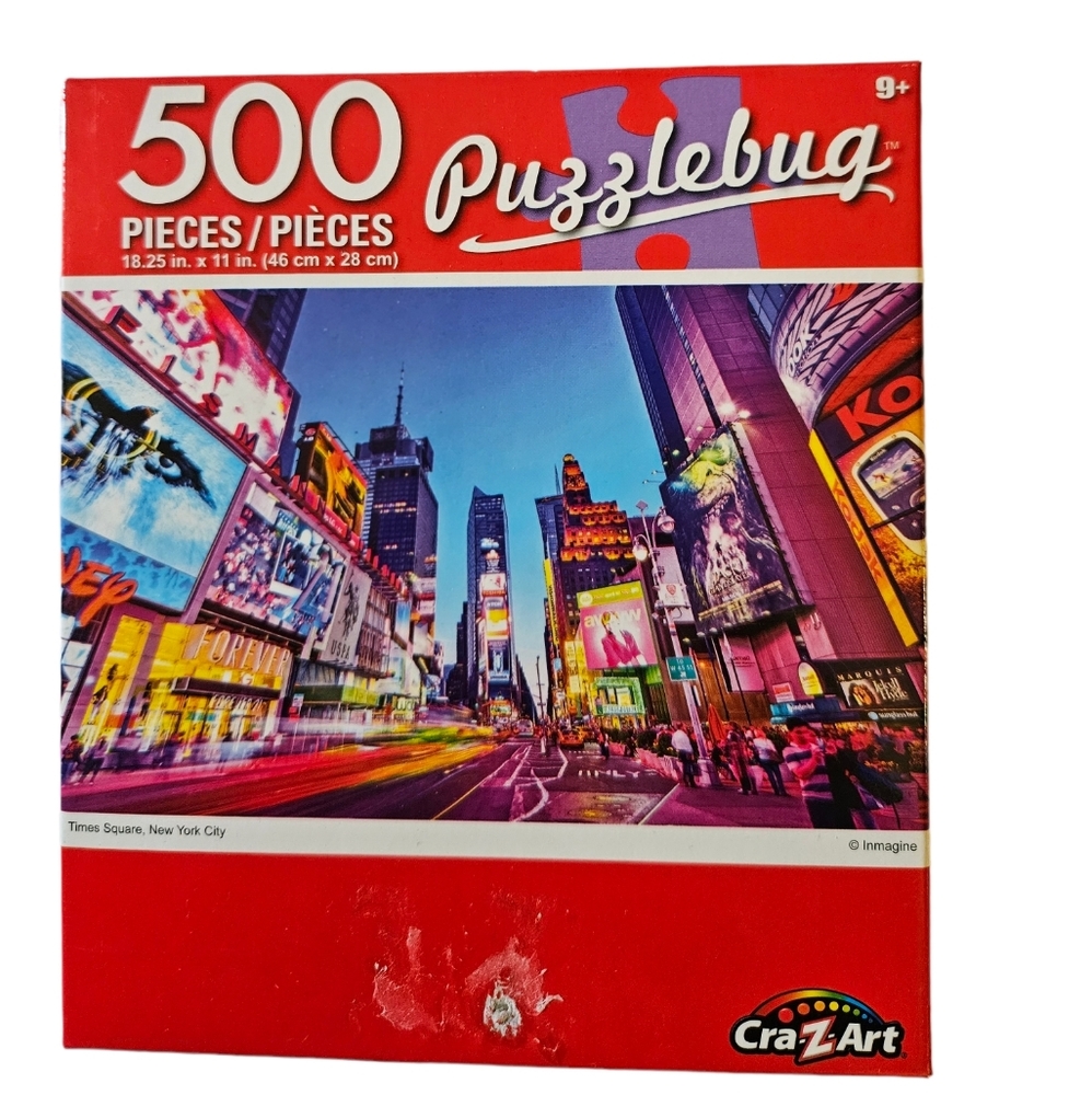 Times Square 500 piece Puzzlebug Puzzle